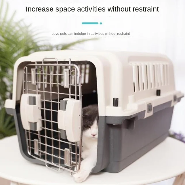 Factory Wholesales Outdoor Multi Sizes Durable And Portable Pet Carrier Cage Compliant With Air Chinese Aviation Standards