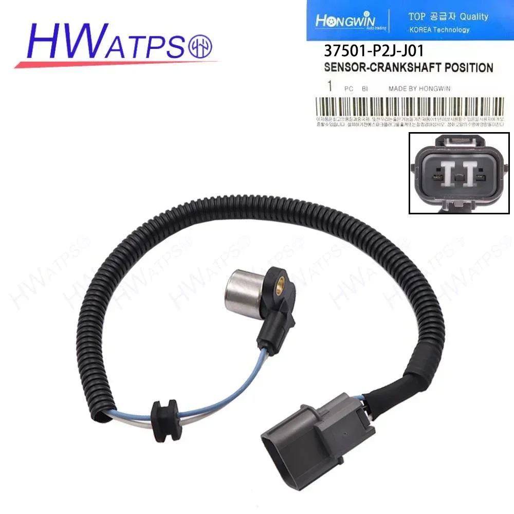 

37501-P2J-J01 Crankshaft Position Sensor For Honda SOHC Engine Honda Civic EX Del Sol 1.6L Acura EL Base Sedan1996-1997