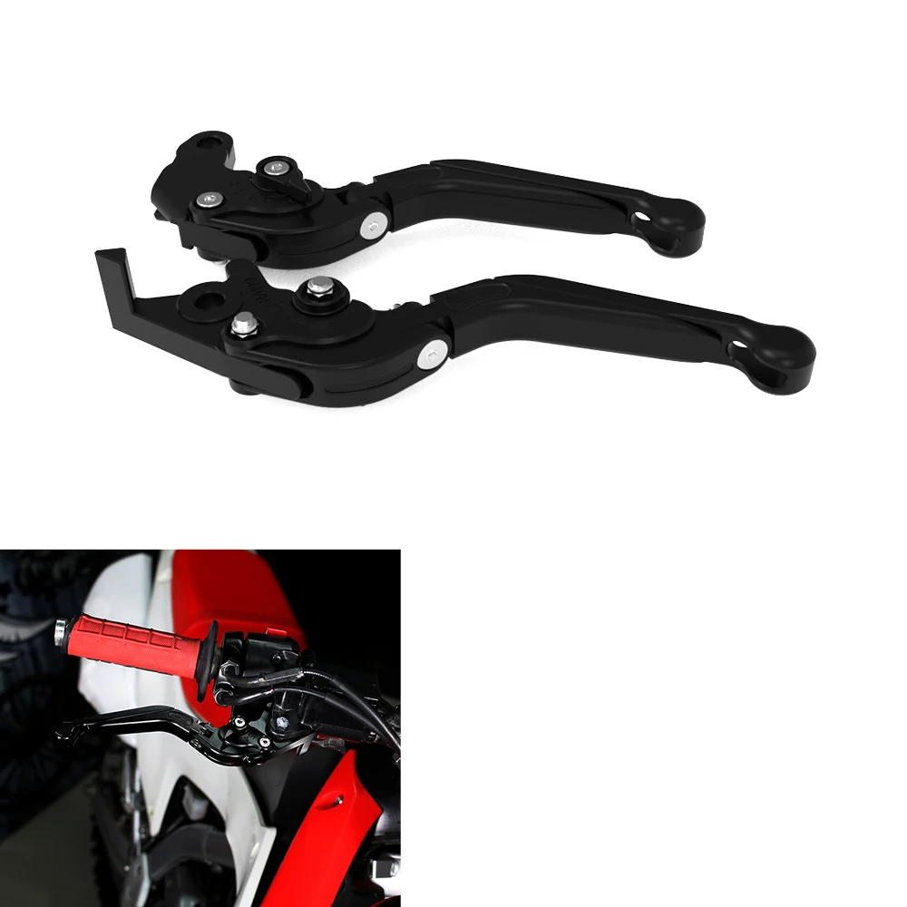 

Motorcycle Brake Clutch Levers Fit For Suzuki RV125 VanVan 2003-2012 2013 2014 2015 2016 RV 125 Adjustable Foldable Extendable