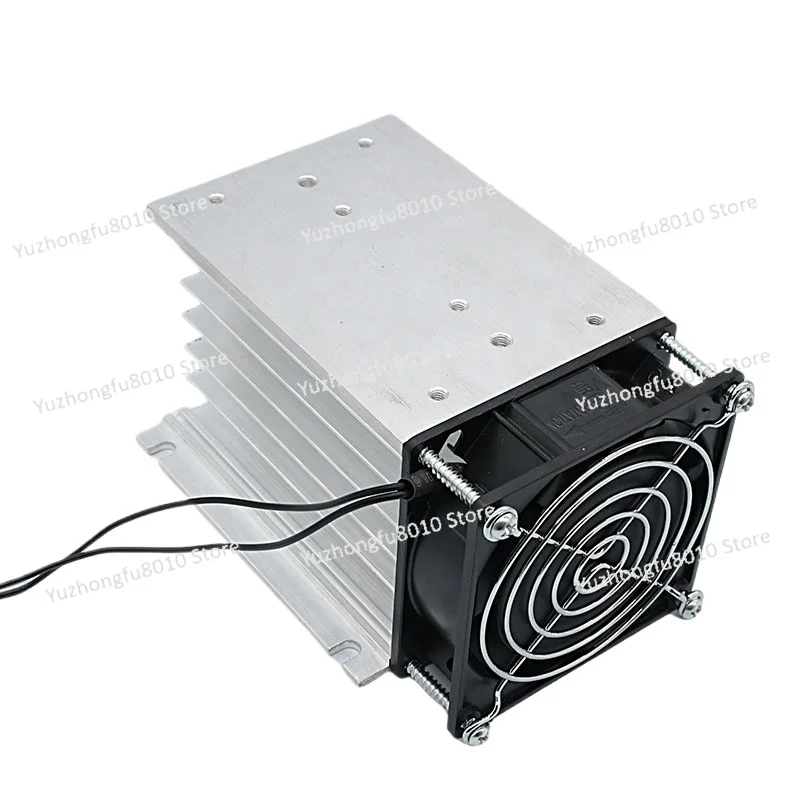 40A H-110 Three-Phase SSR Solid State Relay Heatsink with Fan view 6