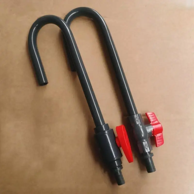 ~Hot Aquarium Water Inlet Outlet Tube Aquarium Water Changer Water Inflow Outflow Tube Water Pipe Fittings Aquarium Accessories