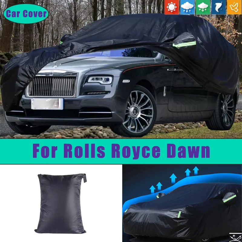 

For Rolls Royce Dawn Car Full Outer Covers Outdoor Waterproof Dustproof Sun Rain Snow Protection Exterior Car Accessories