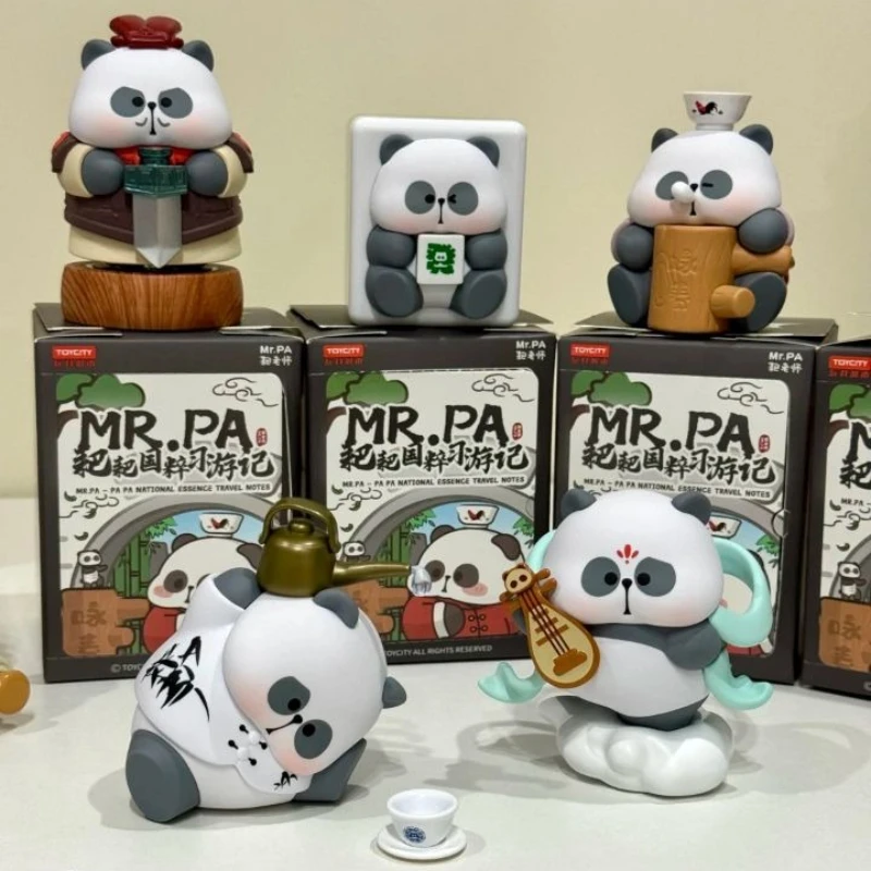 

Mr.Pa National Essence Travel Notes Series Blind Box Desktop Room Ornament Anime Cute Mystery Box Girl Children Birthday Gift