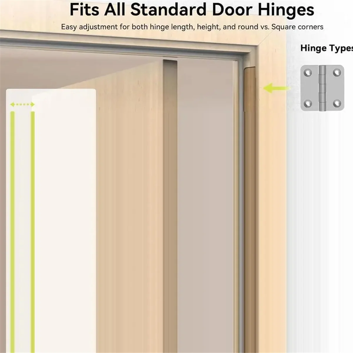 Door Hinge Template Door Hinge Router Template Removable Inserts Included Cabinet Hinge Jig Stable Fit for 3-5in Length