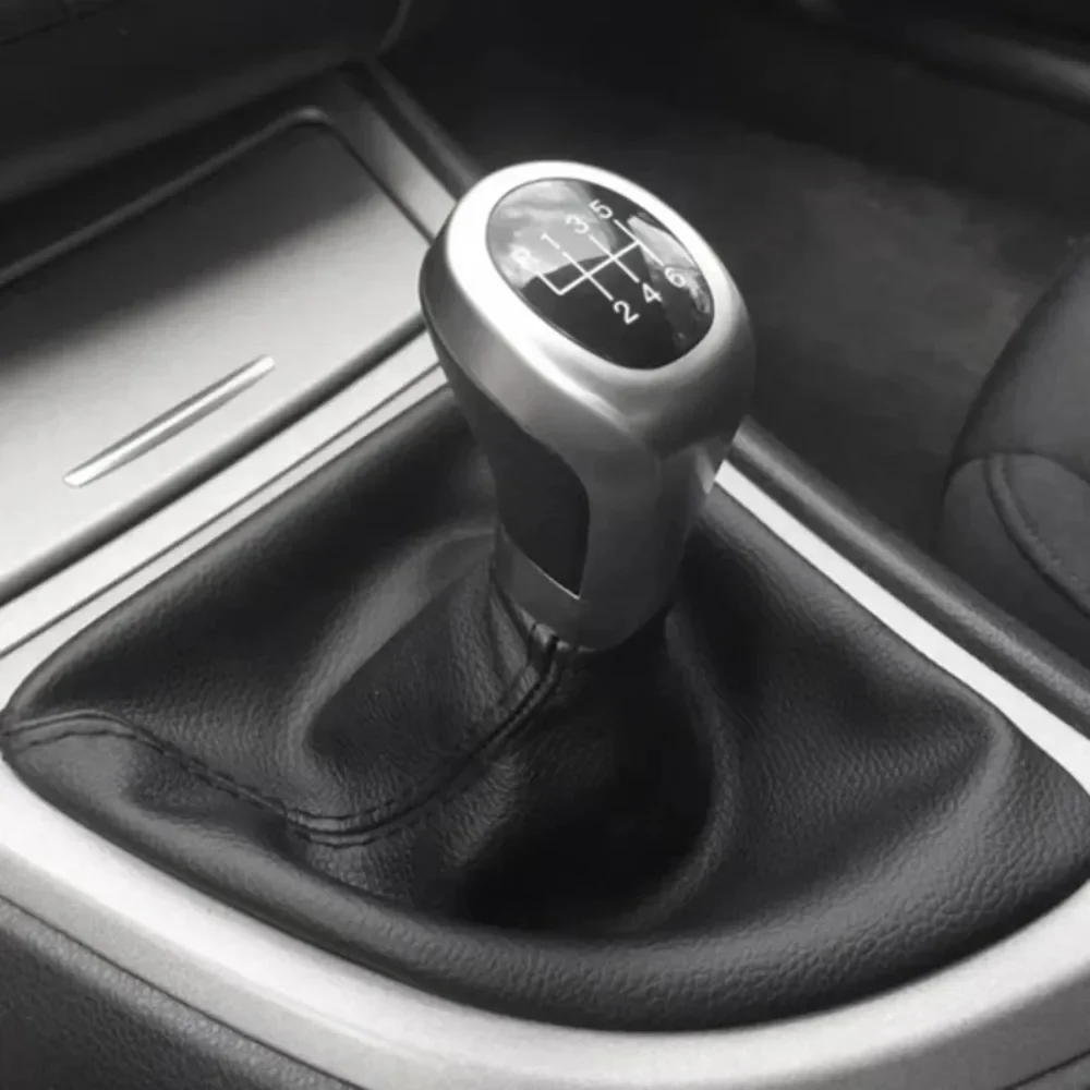 Car Gear Shift Knob Collar Gaiter Boot For BMW 1 Series E81 E82 E87 E88 2003 2004 2005 2006 2007 2008 2009 2010 2011 2012 2013