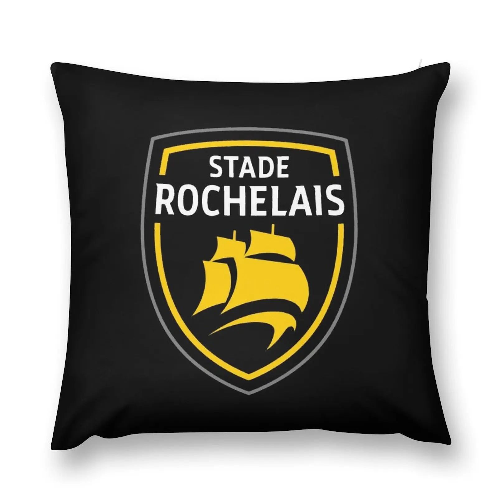 Stade Rochelais Rugby logo Throw Pillow Cushion Cover Luxury Throw Pillow Covers pillow