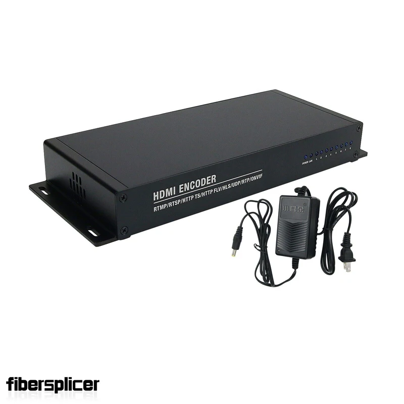 8 Channel H.264 HDMI Video Encoder via HTTP HLS RTSP RTMP UDP SRT ONVIF to IPTV Broadcast or NVR