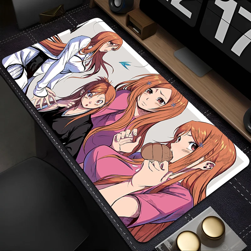 Tapis de souris accessoires PC tapis de clavier tapis de bureau tapis de souris antidérapant dessin animé tapis de souris en caoutchouc tablette tapis de jeu b-blancer tapis étendu