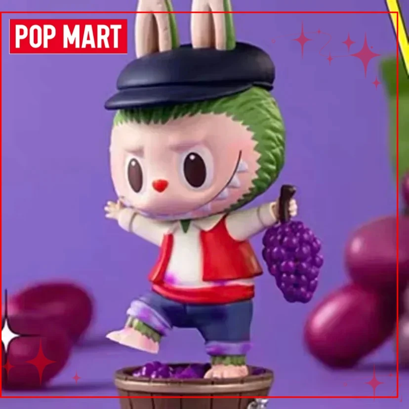 

Genuine Pop Mart Labubu Fruit Blind Box Hard to get Collectible with Sweet Design