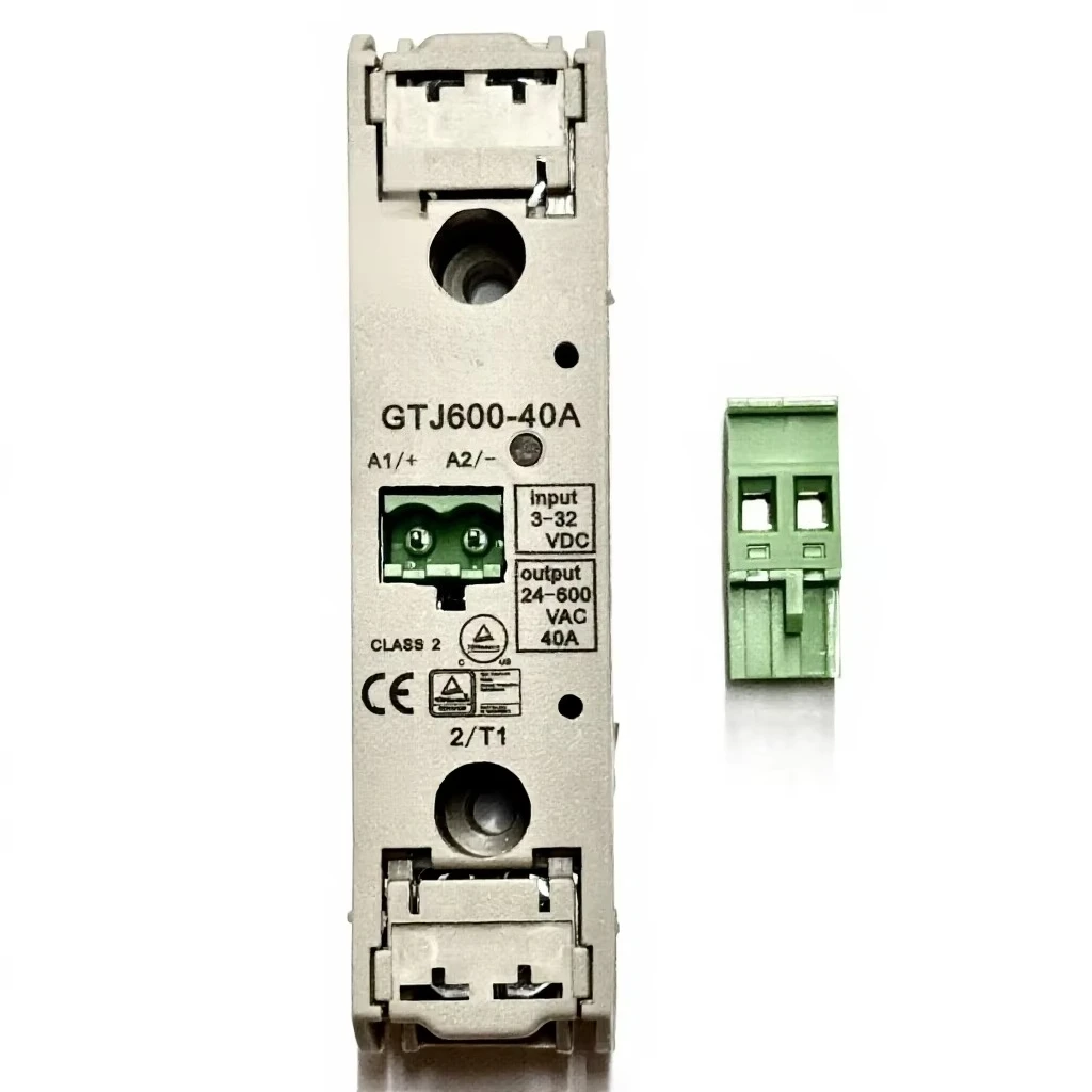 Original Parts of Injection Molding Machine, Solid State Relay GTJ600-40A 50A Plastic Plug
