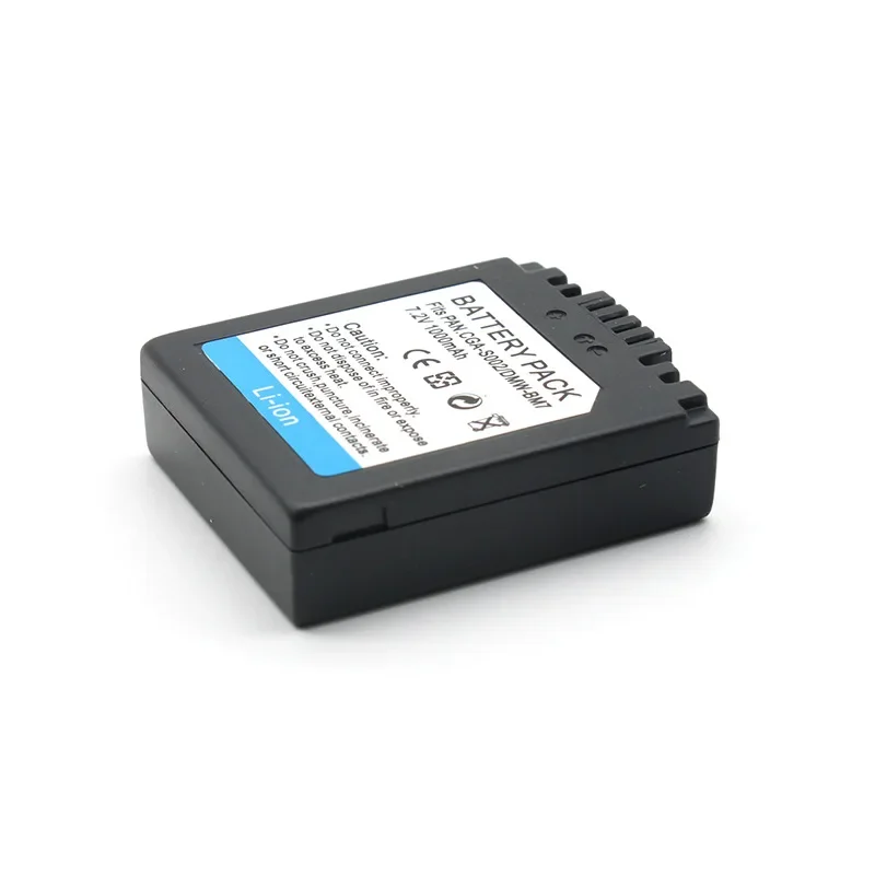 لباناسونيك لوميكس DMC-FX50 FX55 FX33 FX07 FZ7 FZ8 FZ18 TZ2 TZ3 TZ4 DMC-LZ6 LZ7 كاميرا CGA-S002E بطارية 1000mAh