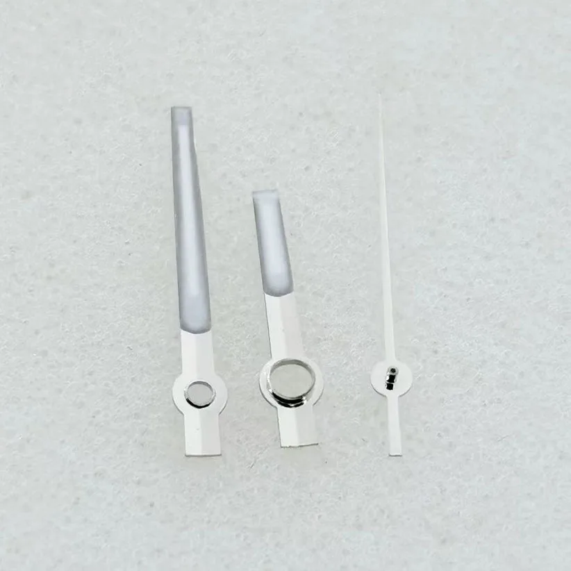 1 Set Watch Hands Needles Polished Rose Gold Silver Gold Aiguille High Quality Green Luminous Pointers for  NH35 NH36 4R 7S NH70