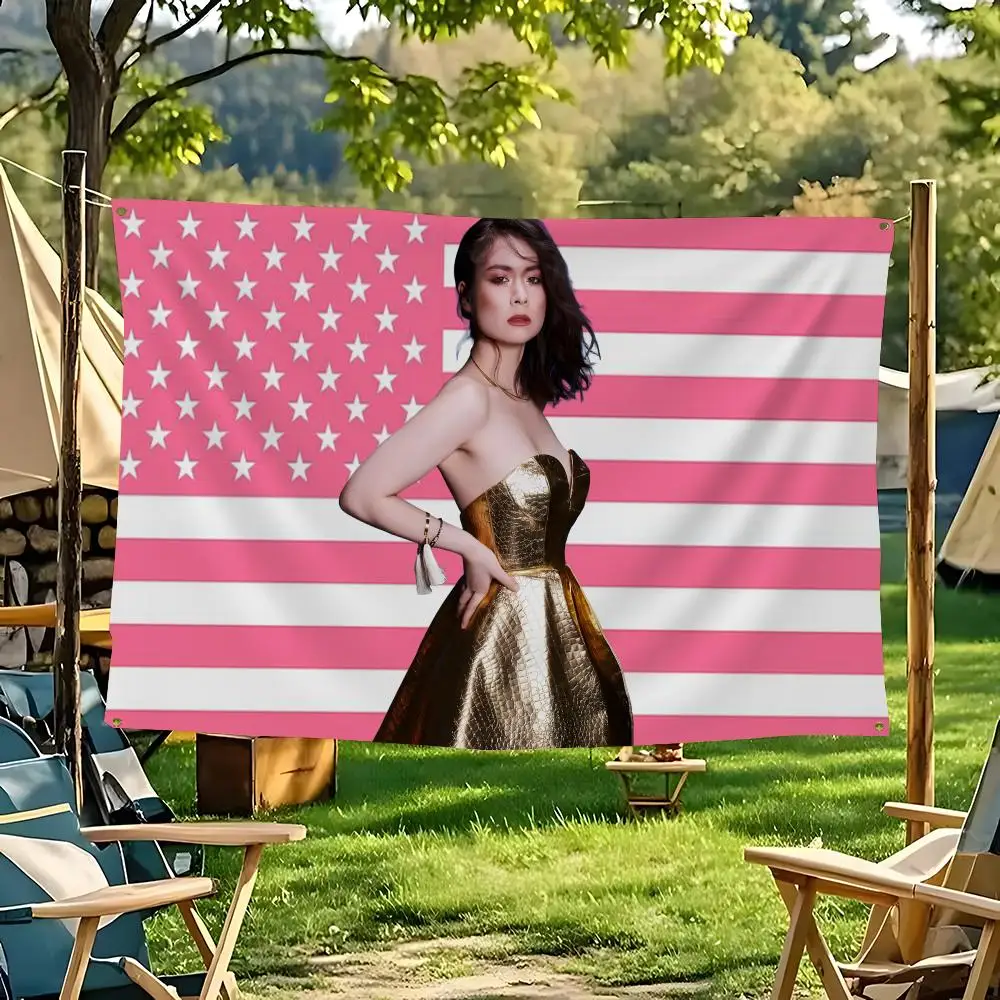 Singer Mitski Flags flag For Decoration Outdoor Picnic Hanging Home Camping Party Banner
