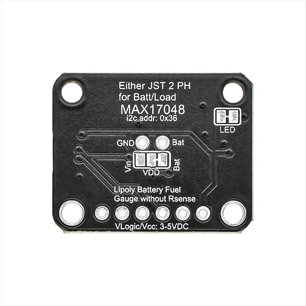 5580 MAX17048 LiPoly/LiIon-Messgerät und Batteriemonitor