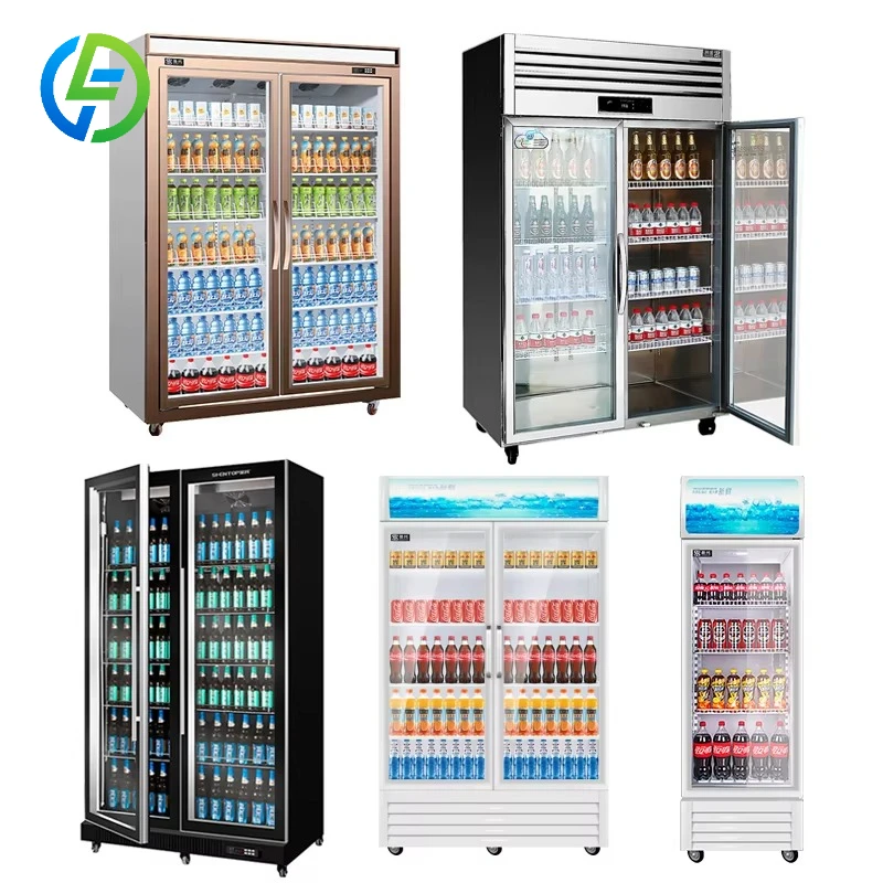 Commercial Refrigerator Display Showcase Fruit and Vegetables Open Chiller Supermarket Shelves Display Cooler Customized