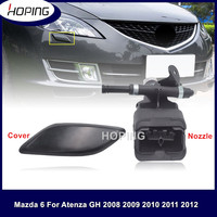 Car Front Bumper Headlight Wahser Nozzle  Jet Actuator Headlamp Washer Cover Cap Case For Mazda 6  GH 2008 2009 2010 2011 2012