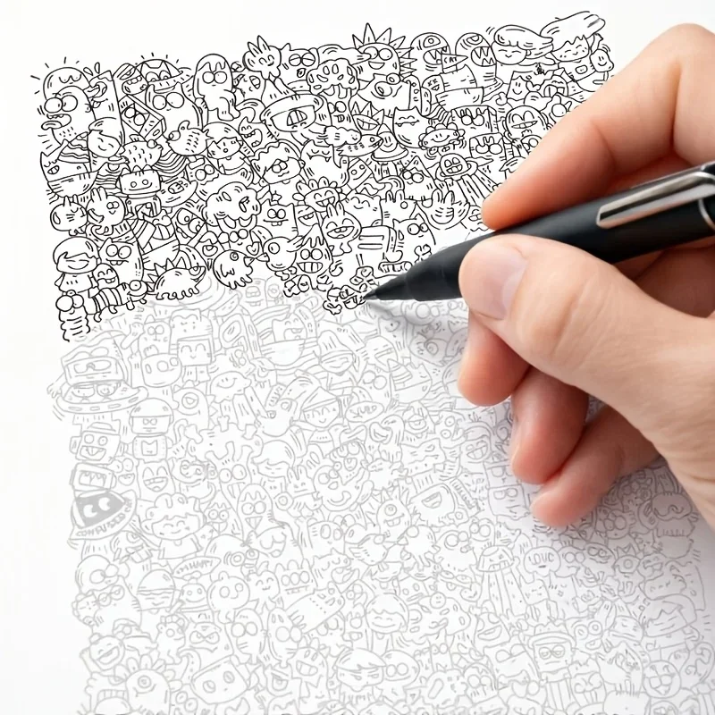 100-page Line Art Tracing and Coloring Book—For Tracing, Coloring,Creative Expression. For Art Enthusiasts,Stress-relief Seekers