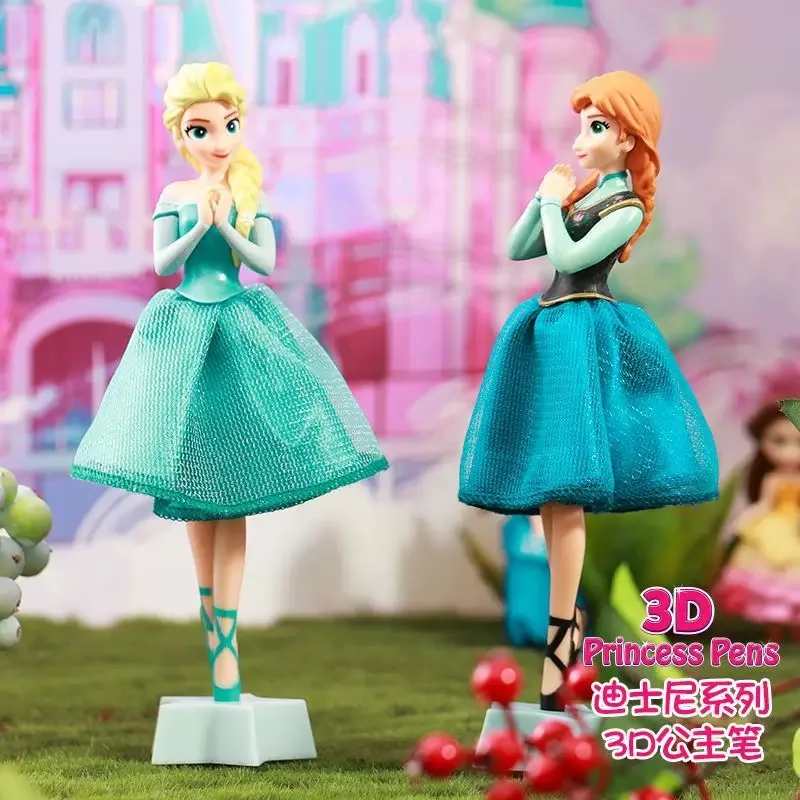 أقلام حبر جاف ديزني كارتون برينسيس فروزن، أقلام لطيفة متعددة الألوان للطلاب، أقلام بعشرة ألوان #2