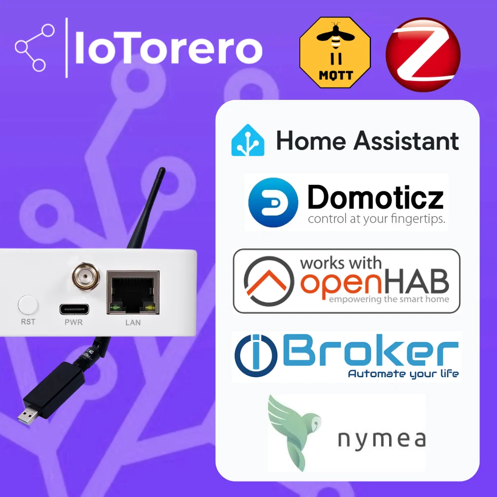 IoTorero hecho para ESPHome Zigbee Dongle Zigbee2MQTT ZHA CC2652P funciona con el asistente doméstico