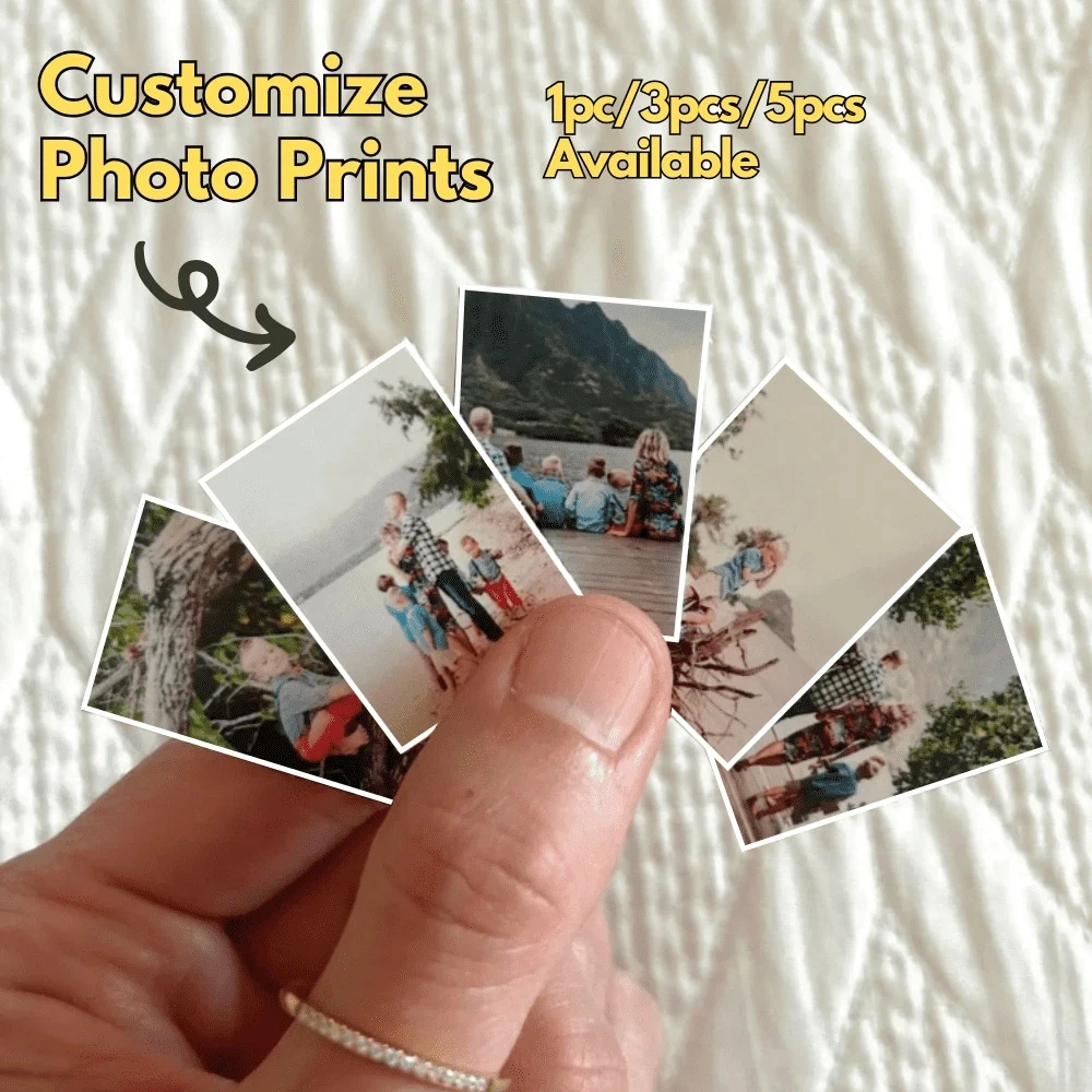 1/3/5pcs Customized Personalized Mini Photos—An Excellent Gift For Friends Or A Significant Other (Girlfriend Or Boyfriend).