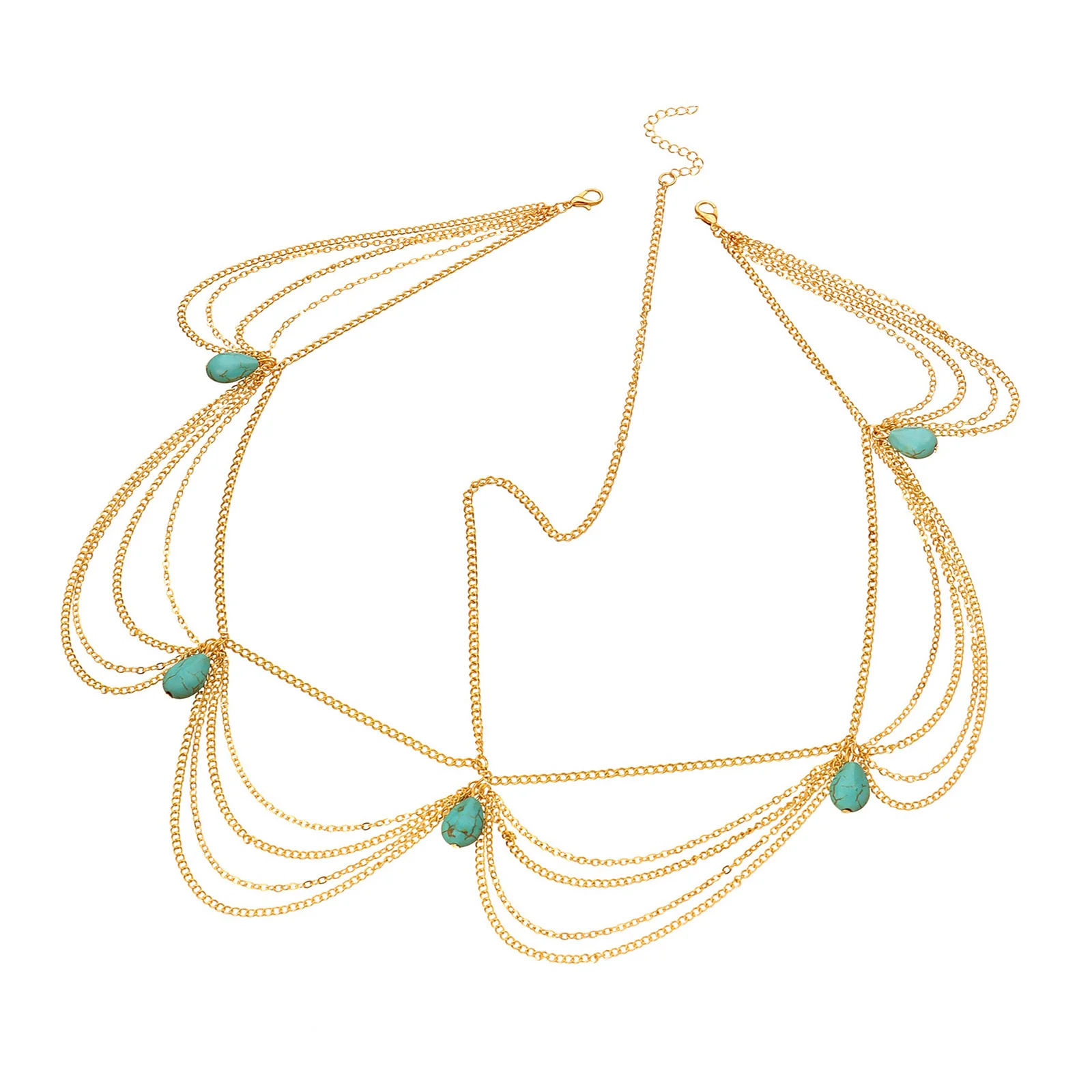 

1Pcs Alloy Tassels Hairband Baroque Headwear Forehead Chain Wedding Hair Band Birthday Anniversary for Women Girls