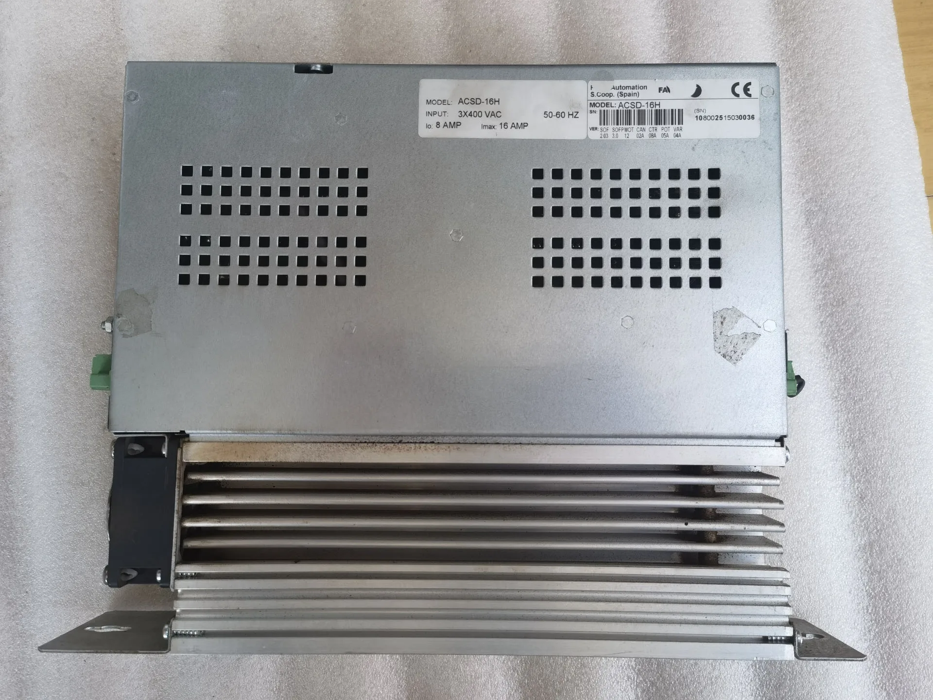محرك سيرفو ACSD-16H ACSD-20L لـ Fagor