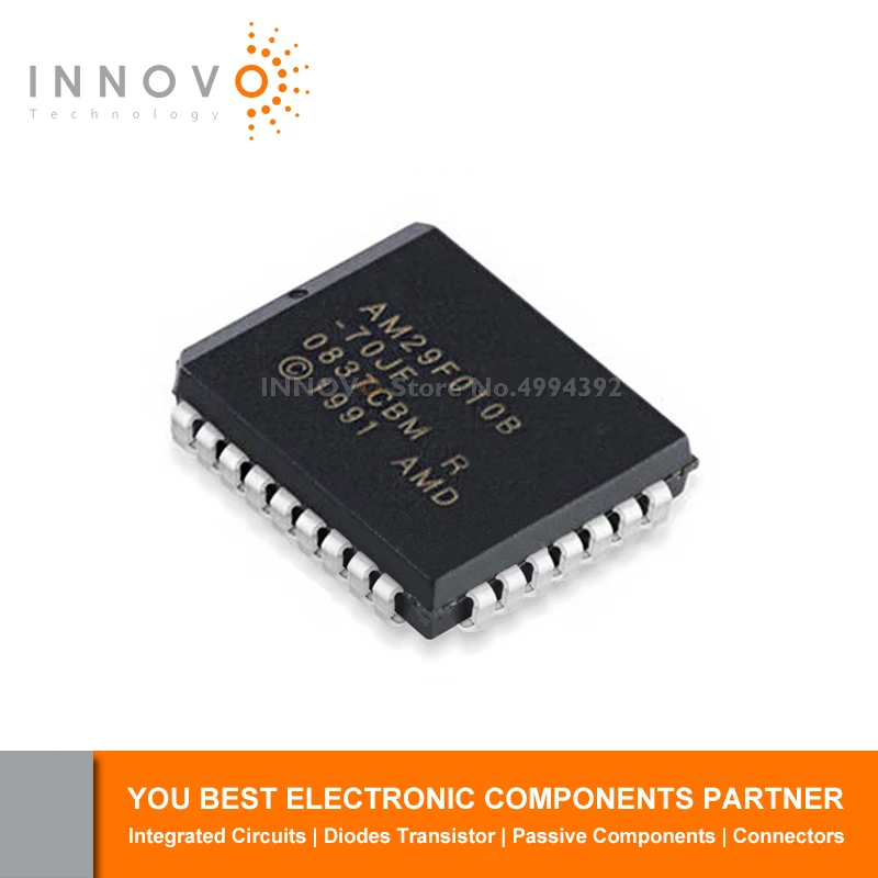 2 pçs/lote AM28F010-150JC AM28F010 28F010 PLCC32 chip de memória ic novo original