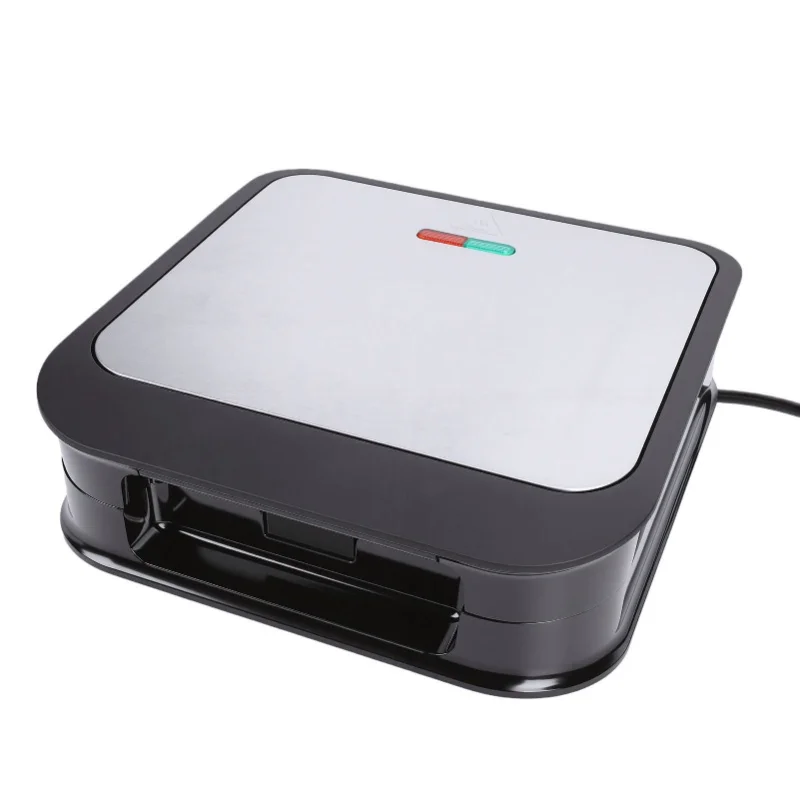 Large Family 4 Slice Belgian Waffle Maker 850W 2 Sided Heated Pancake Sandwich Bread EU Plug 220V