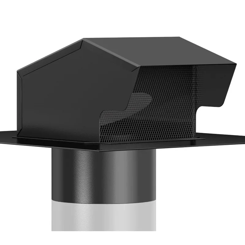 Removable Roof Vent Dryer Vent Hood Exhaust Cover for Clothes Dryer Kitchen Bathroom Duct Ventilation