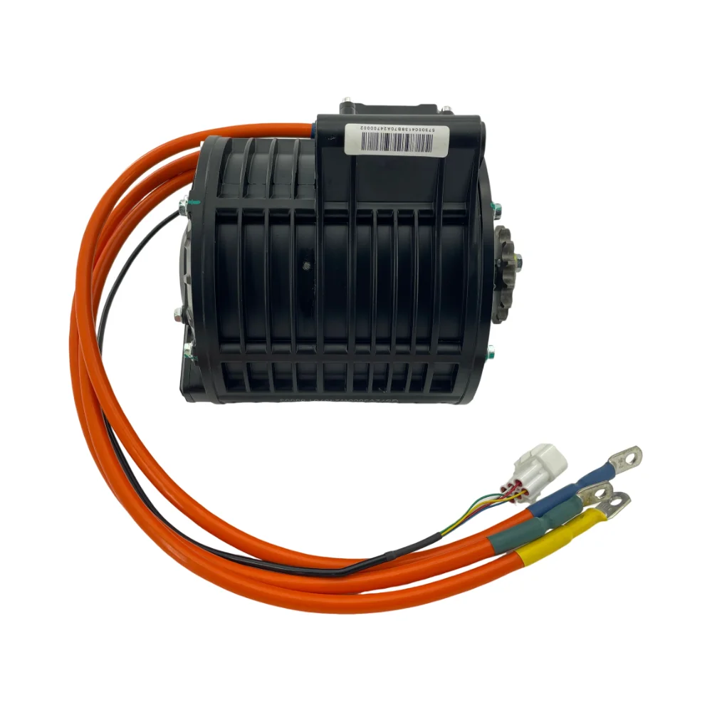 QSMOTOR138-B 70H 3000W BLDC PMSM Mid-drive Motor For Electric Motorcycle