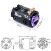 Rocket-RC Kit sensor sin escobillas Motor 540 y 130A ESC Combo BEC 6V/5A para coche 1/10 RC RV 5