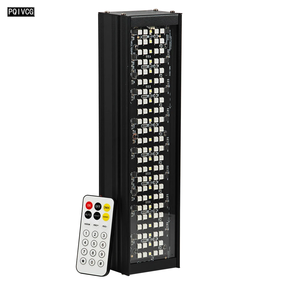 

60w RGBW Full Color Strobe Light With Remote Control Stage Flash Lamp DMX512 Bar Disco Party Effect Lighting