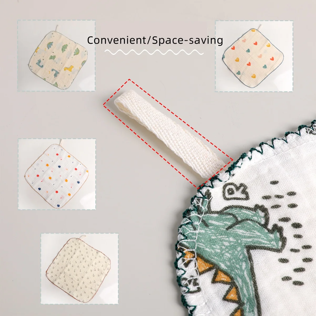 منشفة مربعة ناعمة للأطفال مقاس 25*25 مع حواف من الدانتيل بتصميم كرتوني لغسل الوجه، قماش لطيف على الجلد، منشفة للأطفال الصغار