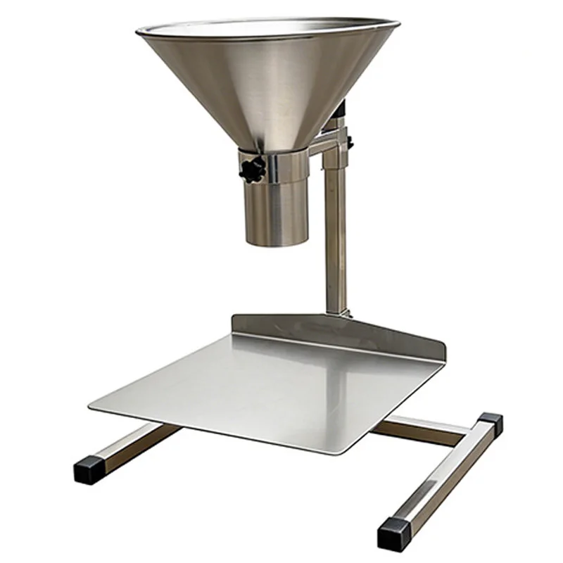 #Stainless Steel Large-Diameter Vacuum Bag Oil-Resistant Dispenser with Stand and Filling Funnel—The Ultimate Food Packaging Too