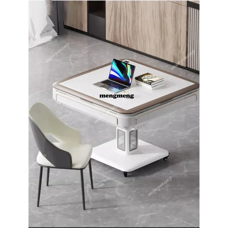 Advanced Fold Dining Table Mobile Automatic Shuffling Relaxation Mahjong Table Study Low Volume Home Furniture