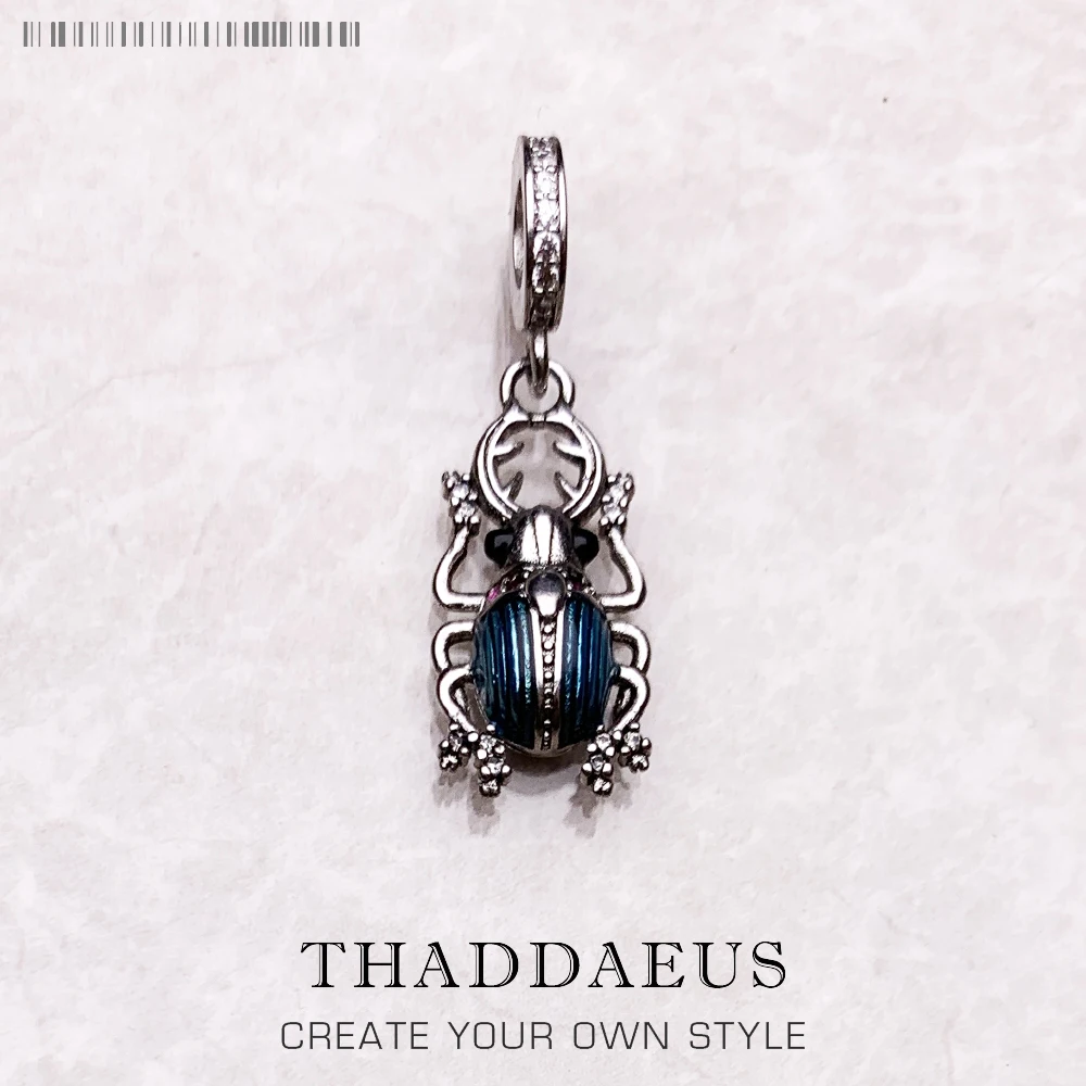 

Подвеска с подвеской в виде ошибки, природная магия, высокое качество, ювелирные изделия из стерлингового серебра 925 пробы для женщин и мужчин