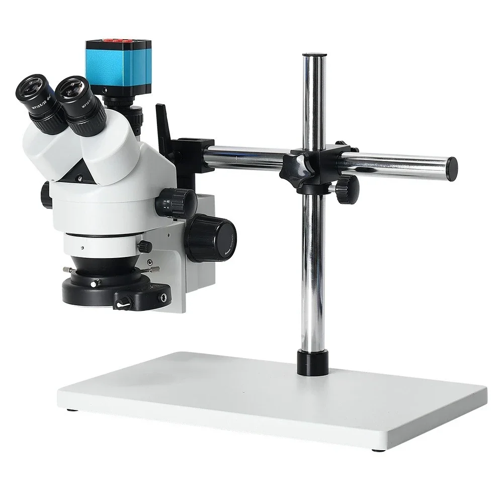 Binocular 7-45 times continuous zoom microscope mobile phone repair circuit board welding diamond jewelry identification