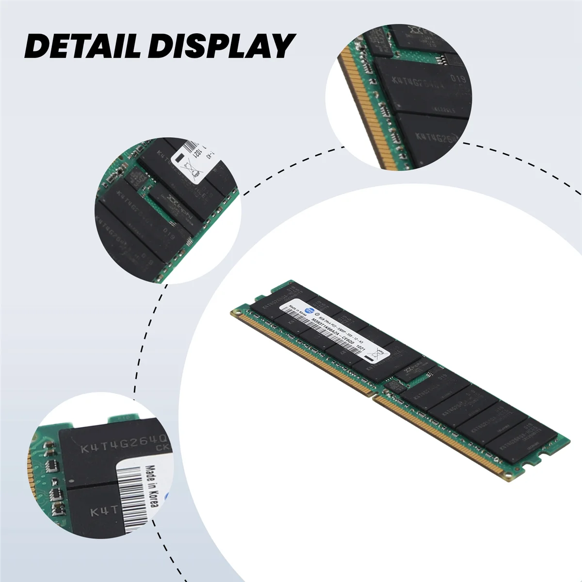 ATP-DDR2 8GB REG Server RAM Memory 2RX4 PC2 5300P 667Mhz REG Server Memory