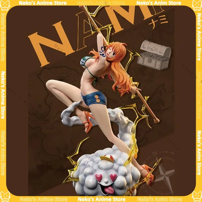 

【В наличии】Цельная соломенная шляпа Нами Луффи, фигурка экипажа, аниме-модель, модные игрушки, настольная кукла, коллекционные предметы