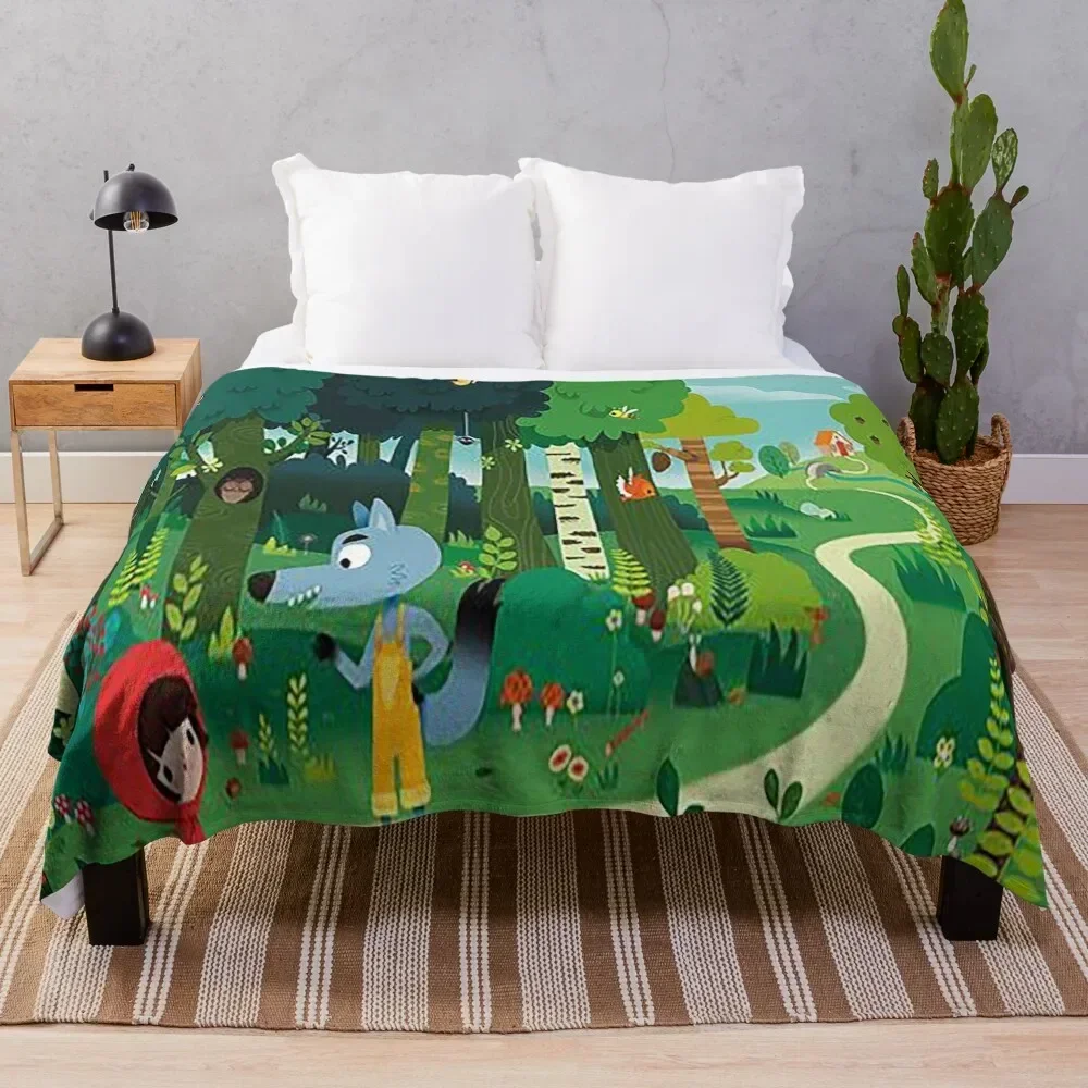 sneaky sasquatch Throw Blanket Blankets For Sofas Cute Plaid Summer Beddings Blankets For Bed Blankets