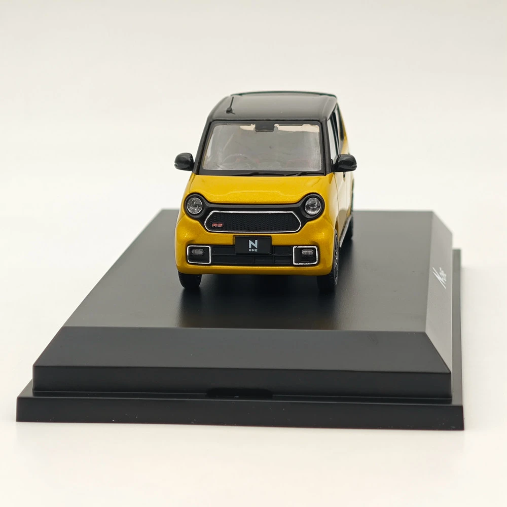 1/43 Hobby Japan N-ONE RS Premium Yellow Pearl ll Diecast Model Car Limited Collection Auto Toys Gift