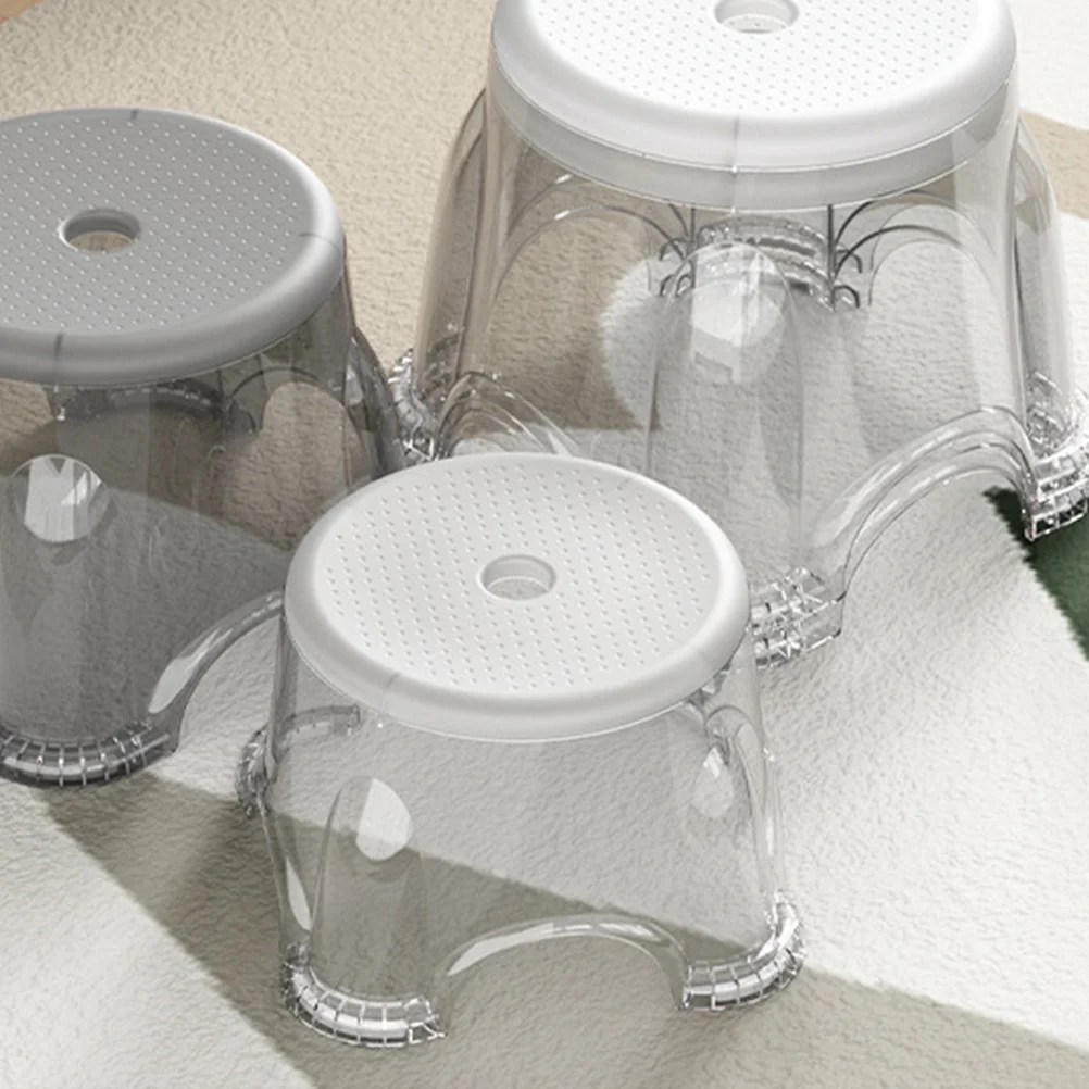 

Anti-Skid Bathroom Small Step Footstool For Adults Shower Shoes Changing Stool Toilet Bench Shoe Changing Stool Home Use