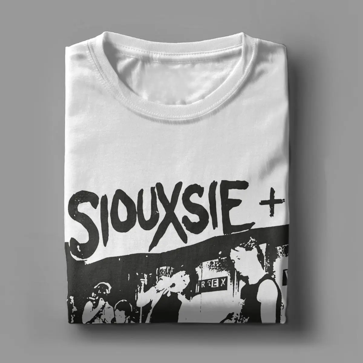 Men Siouxsie And The Banshees T Shirts 100% Cotton Clothing Casual Short Sleeve Crewneck Tees Unique T-Shirts