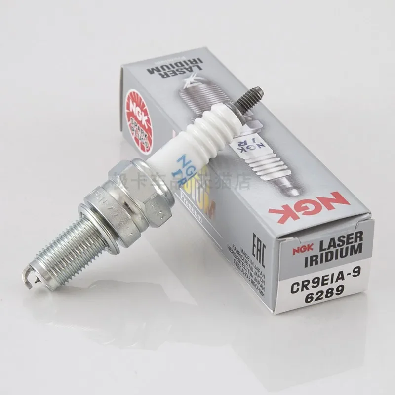 

Original NGK Brand New Laser Iridium Spark Plugs For Candles CR9EIA-9 6289 Kawazaki ZX14 Suzuki