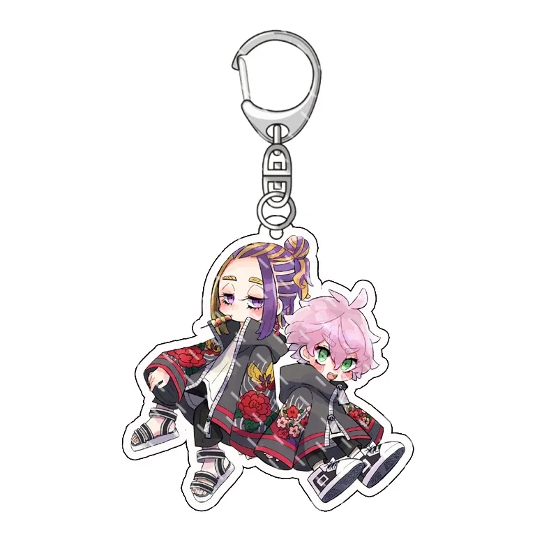 Anime Figure Tokyo Revengers Acrylic Keychain Haitani Original Manjiro Baji Keisuke Draken Cosplay Cute Keyring Fans Gifts New