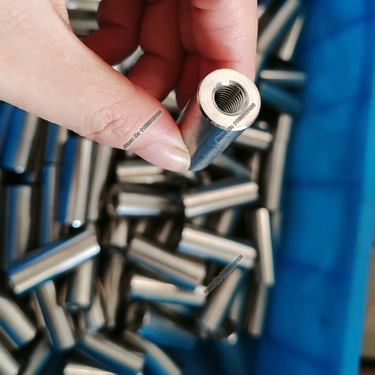 1/3 قطعة الفولاذ المقاوم للصدأ تمديد عمود مستدير مشترك اقتران الجوز M12 M14 M16 M20 أسطواني موصل مشترك كم أنبوبي المكسرات #1