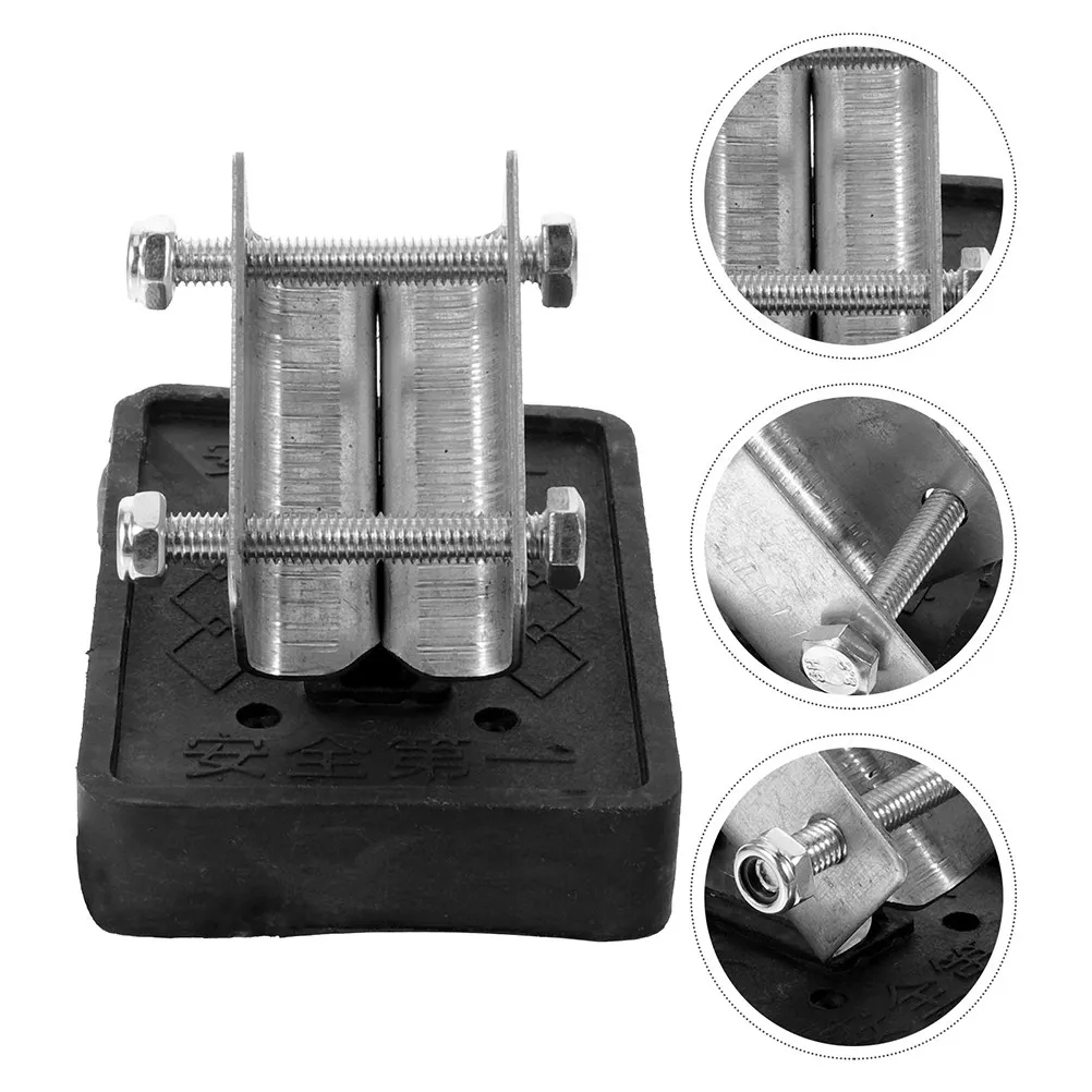 

2 шт. утолщенных противоскользящих накладок-стабилизаторов для ножек двухсторонних секционных лестниц, защитные чехлы для лестниц, аксессуары