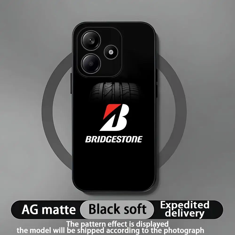 bridgestone Phone Case For Xiaomi Redmi Note 17 15 14 13 12 11 Pro Plus S 5G 4G Soft Black Phone Cover - view 6