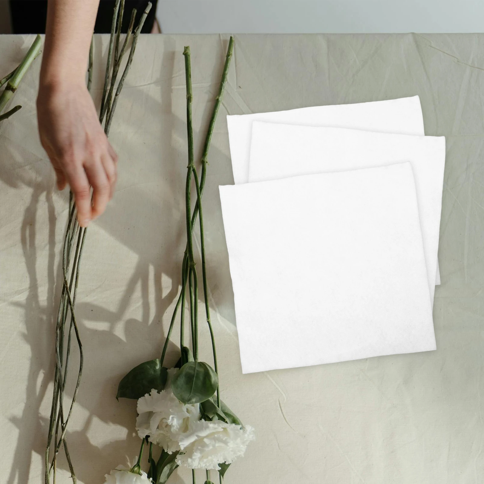 

10 Pcs Flowers Moisturizing Cotton Floral Arrangement Tools Material Bouquet Water Tube Replacement Decorative Wrapping Paper