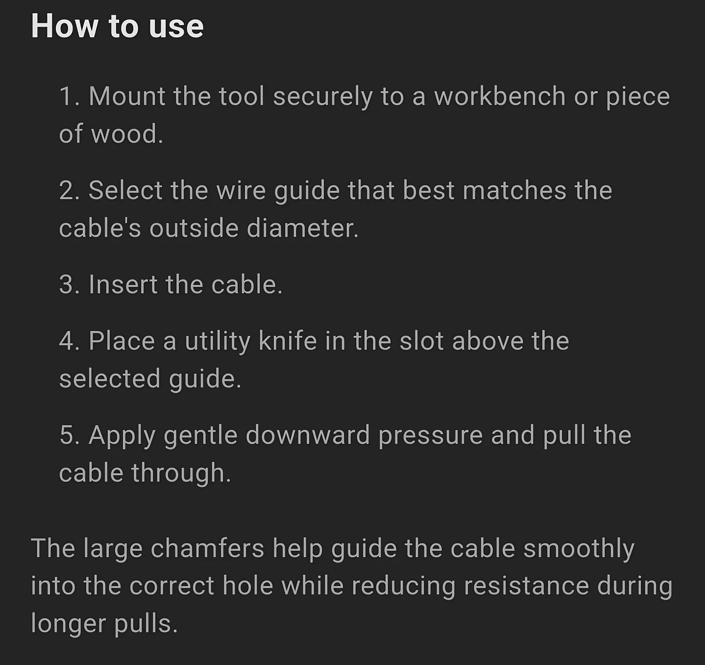 A Multi-model Wire Stripper and Cable Holder, Wire Stripping Pliers Compatible with 3mm to 19mm Wires, for Easy Wire Separation - view 6
